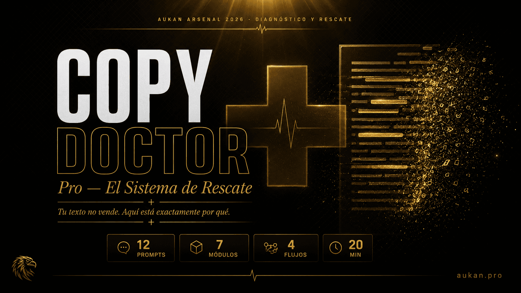 COPY DOCTOR PRO — Diagnóstica y Rescata Textos que No Venden