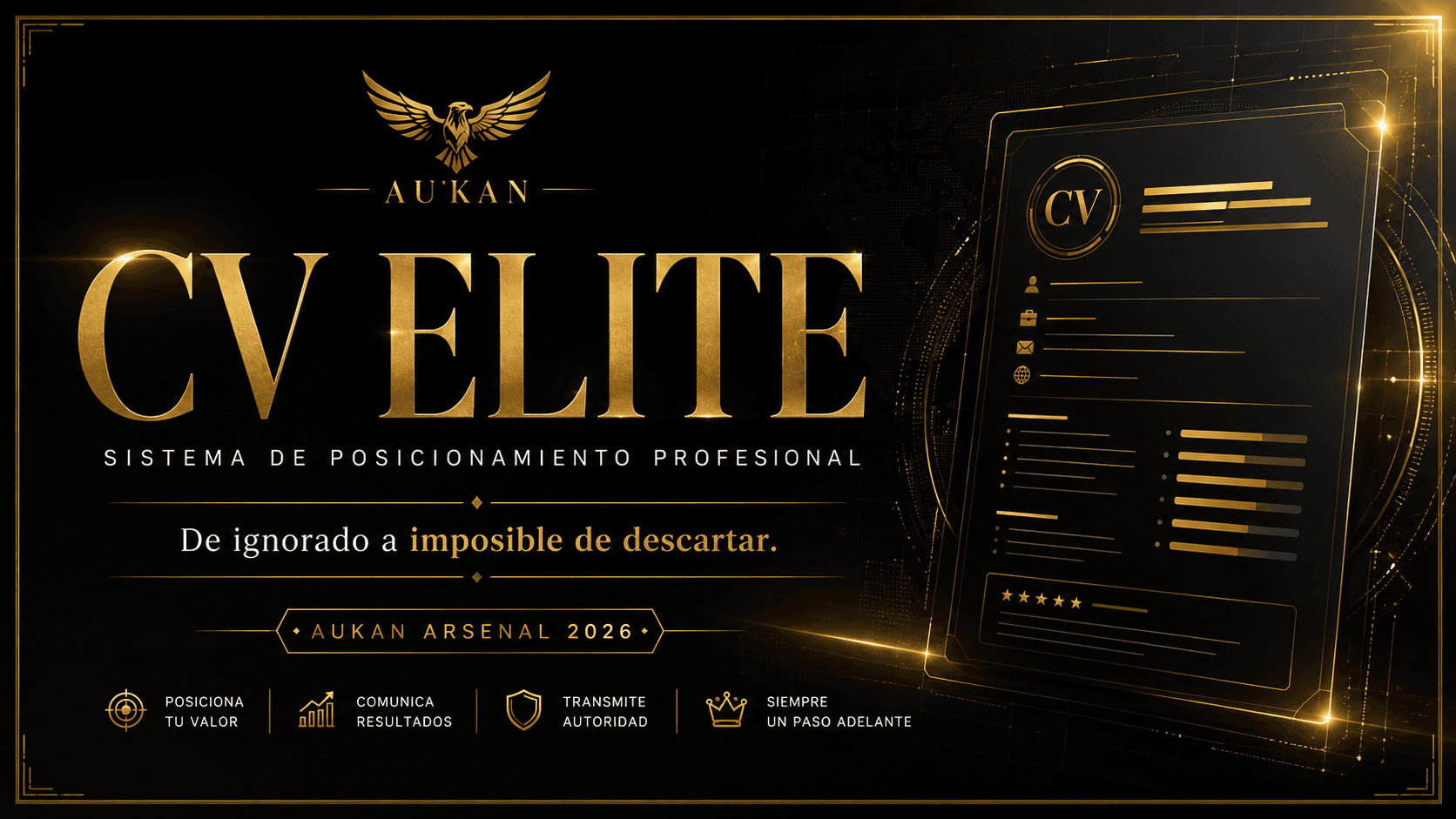 CV ELITE — Sistema de Posicionamiento Profesional